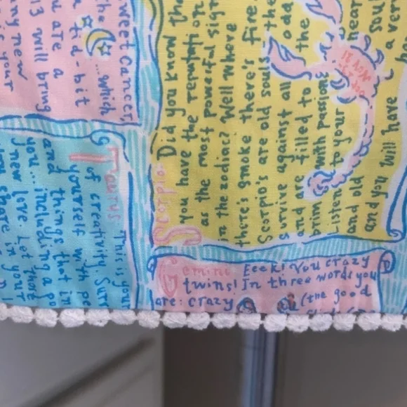 Lilly Pulitzer Written In The Stars.Patchwork Mini Skirt - Picture 2 of 6